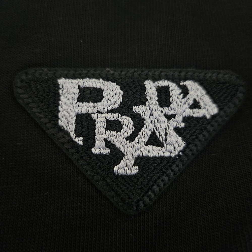 Prada Black Short Sleeve Tee Men’s Size XL - Picture 3 of 5